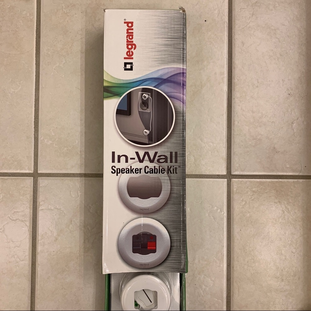 Legrand Home Theater in wall speaker cable kit CMK65